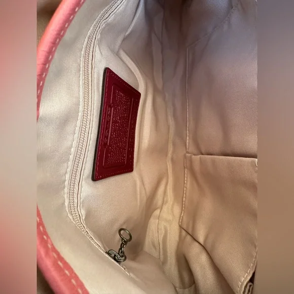 🌺Y2k/ Vintage Coach Pink Soho Shoulder Bag F10479 🌺 - Picture 9 of 10